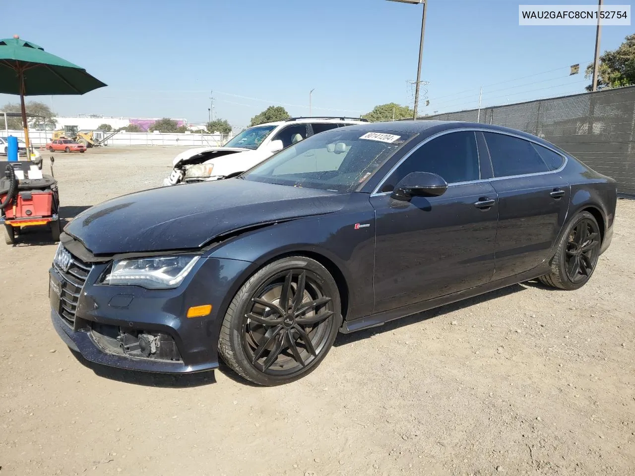 2012 Audi A7 Prestige VIN: WAU2GAFC8CN152754 Lot: 80141204