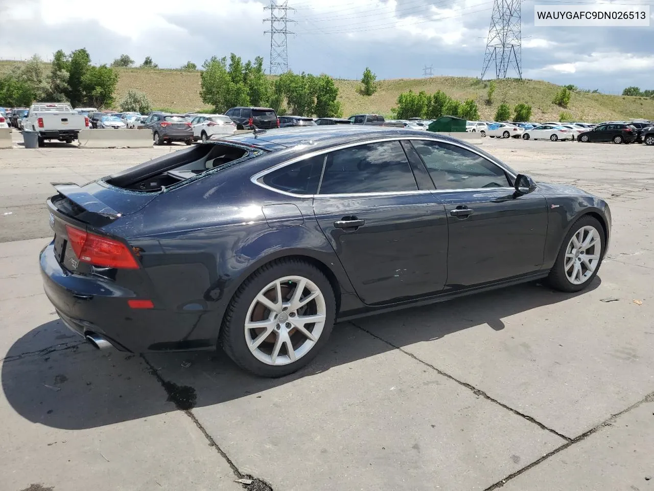 2013 Audi A7 Premium Plus VIN: WAUYGAFC9DN026513 Lot: 58391034