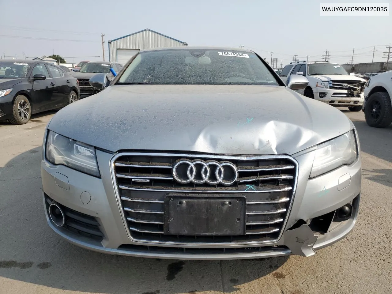 WAUYGAFC9DN120035 2013 Audi A7 Premium Plus