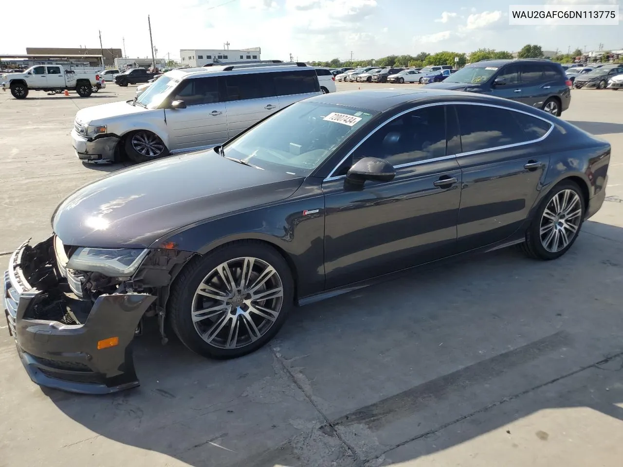 WAU2GAFC6DN113775 2013 Audi A7 Prestige