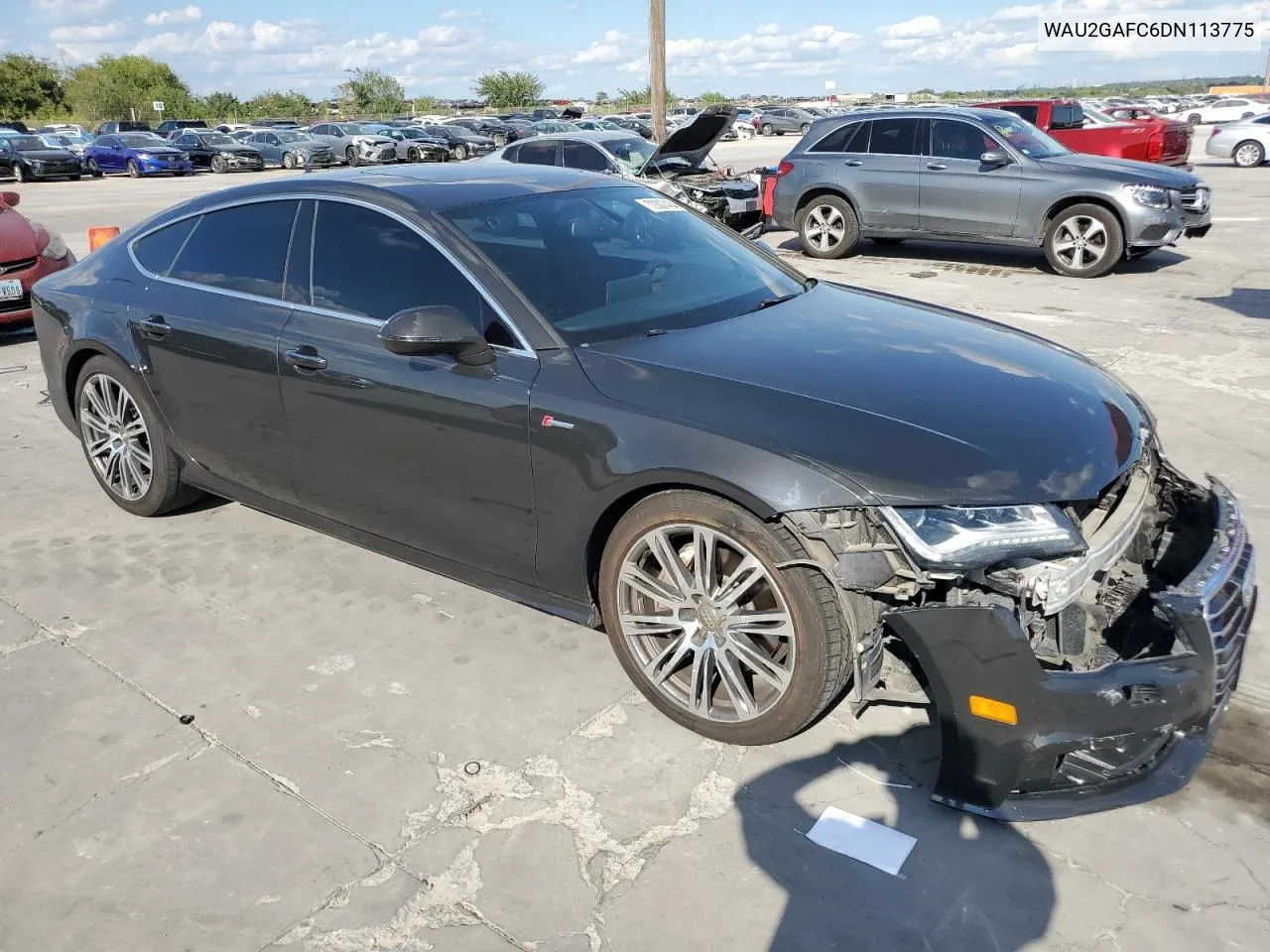 2013 Audi A7 Prestige VIN: WAU2GAFC6DN113775 Lot: 72007434