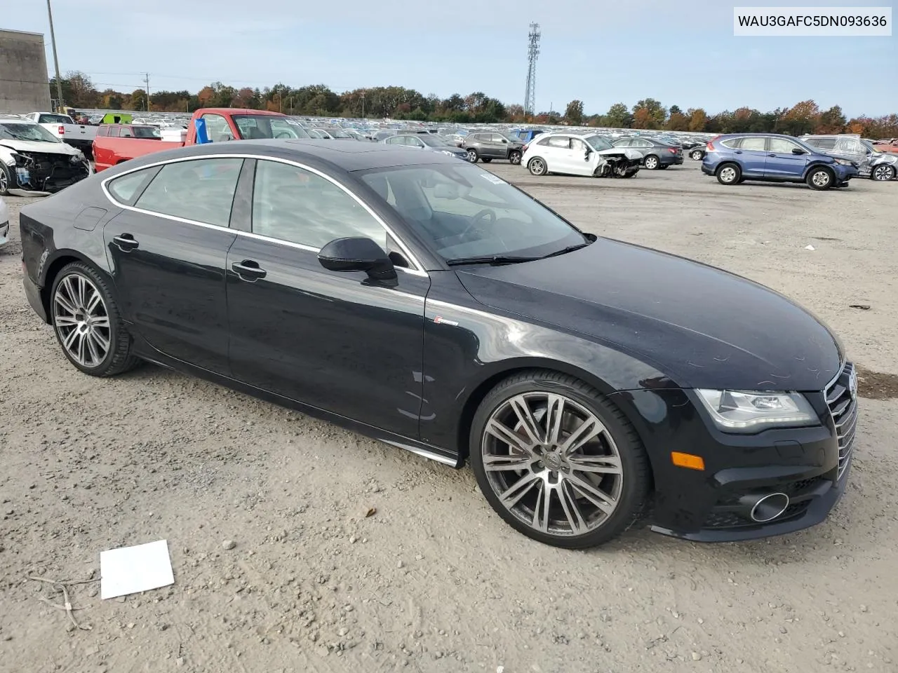 2013 Audi A7 Prestige VIN: WAU3GAFC5DN093636 Lot: 78228574