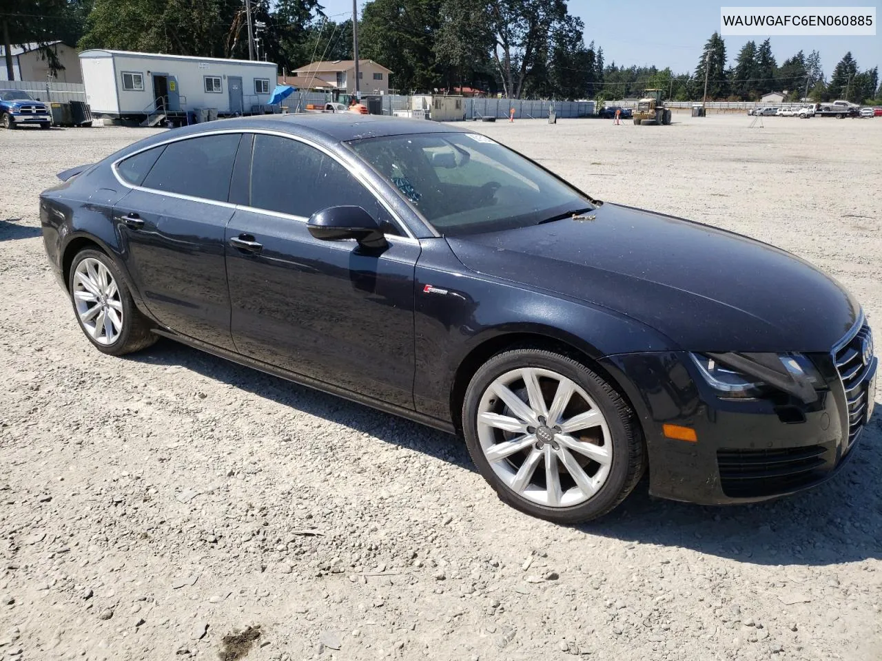 2014 Audi A7 Premium Plus VIN: WAUWGAFC6EN060885 Lot: 63151244