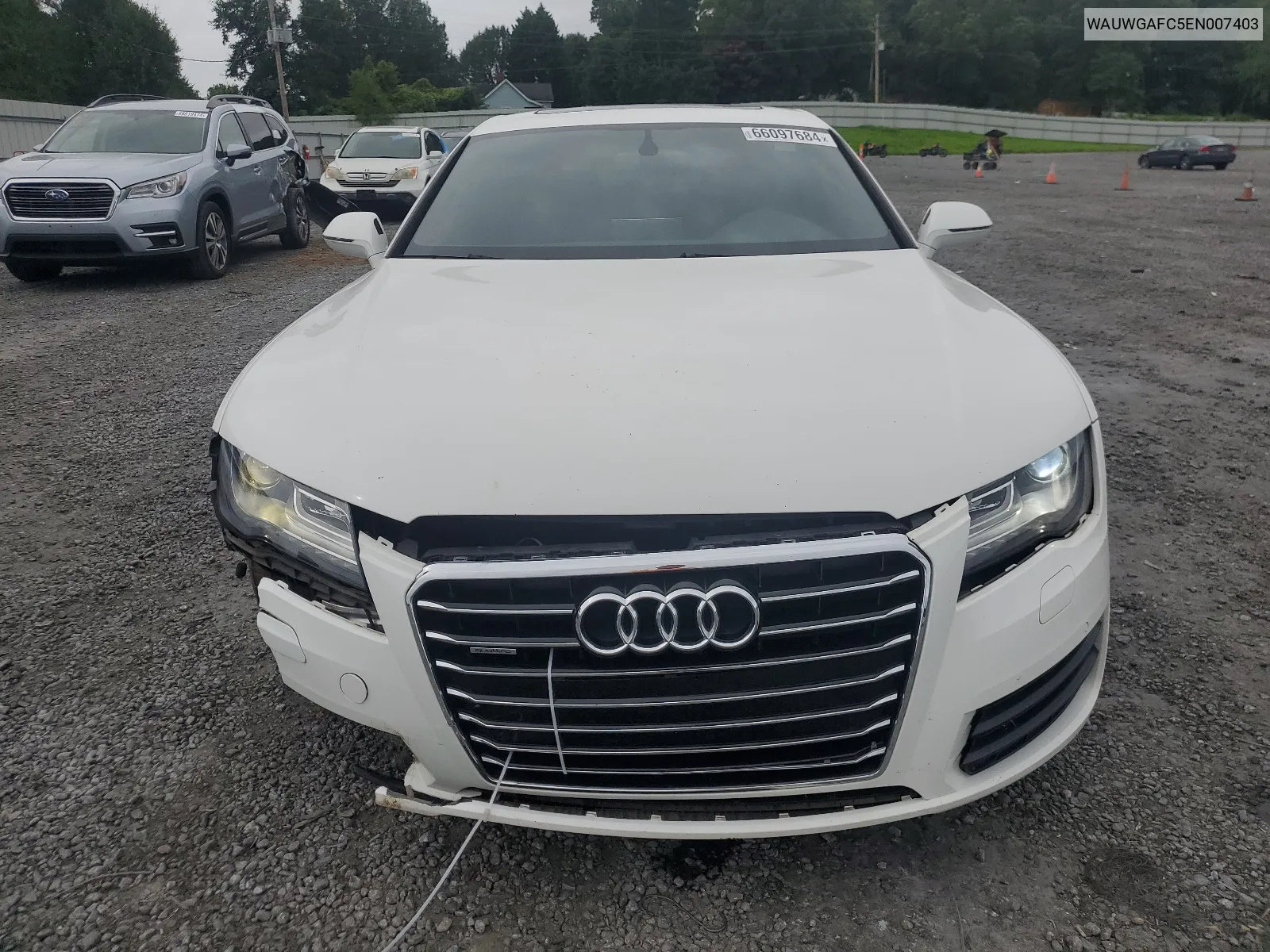 2014 Audi A7 Premium Plus VIN: WAUWGAFC5EN007403 Lot: 66097684