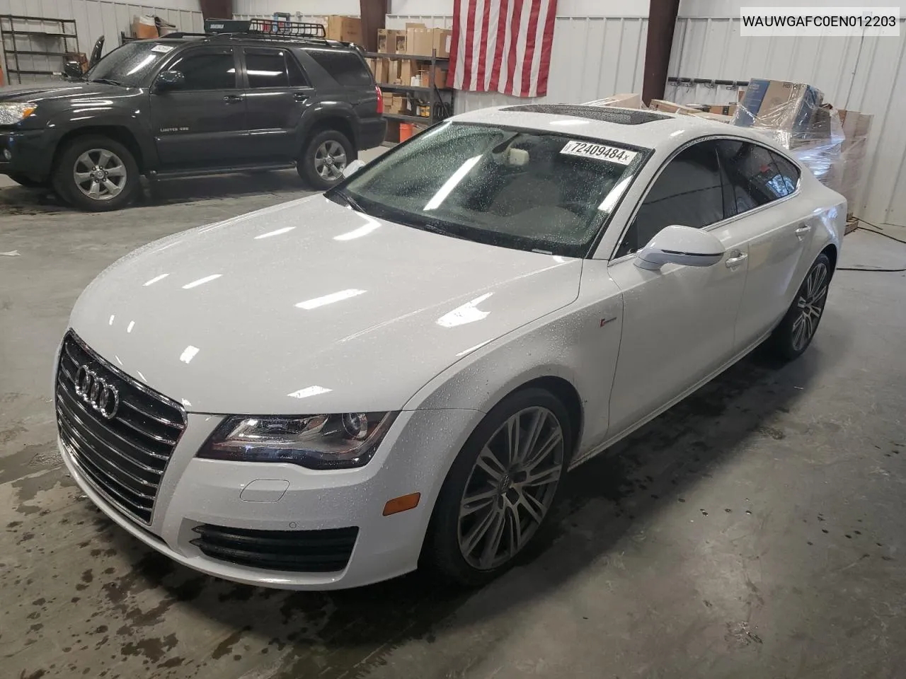 2014 Audi A7 Premium Plus VIN: WAUWGAFC0EN012203 Lot: 72409484