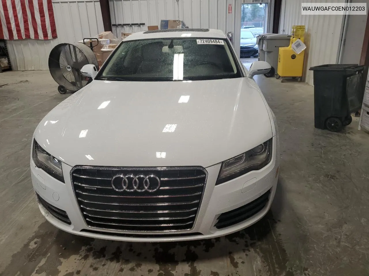 2014 Audi A7 Premium Plus VIN: WAUWGAFC0EN012203 Lot: 72409484