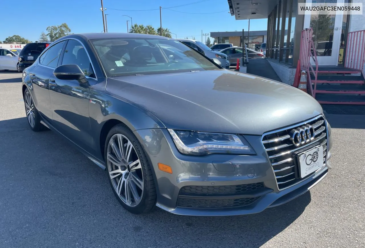 2014 Audi A7 Prestige VIN: WAU2GAFC3EN059448 Lot: 73601224