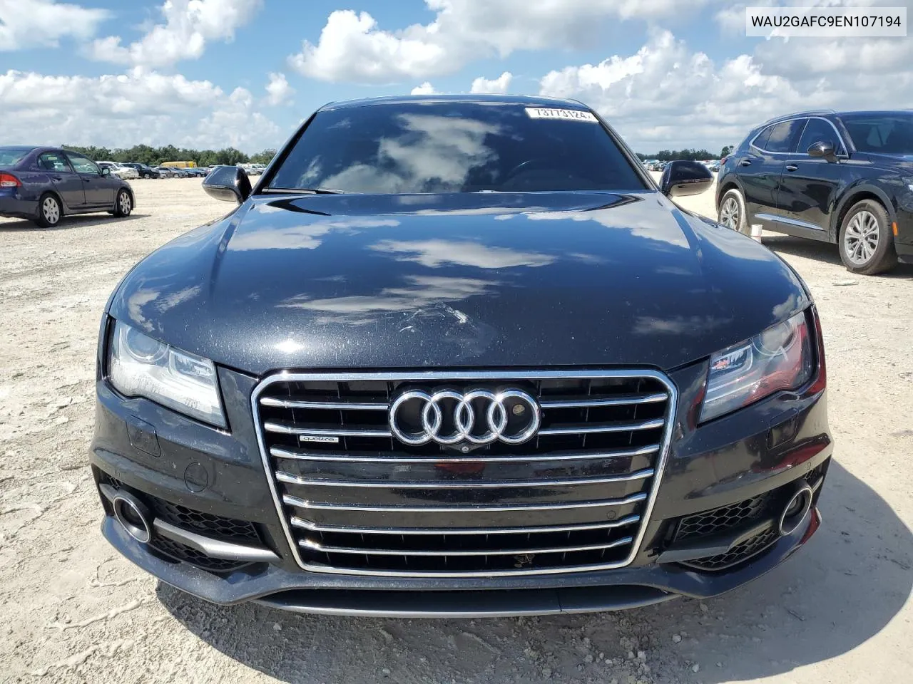 2014 Audi A7 Prestige VIN: WAU2GAFC9EN107194 Lot: 73773124