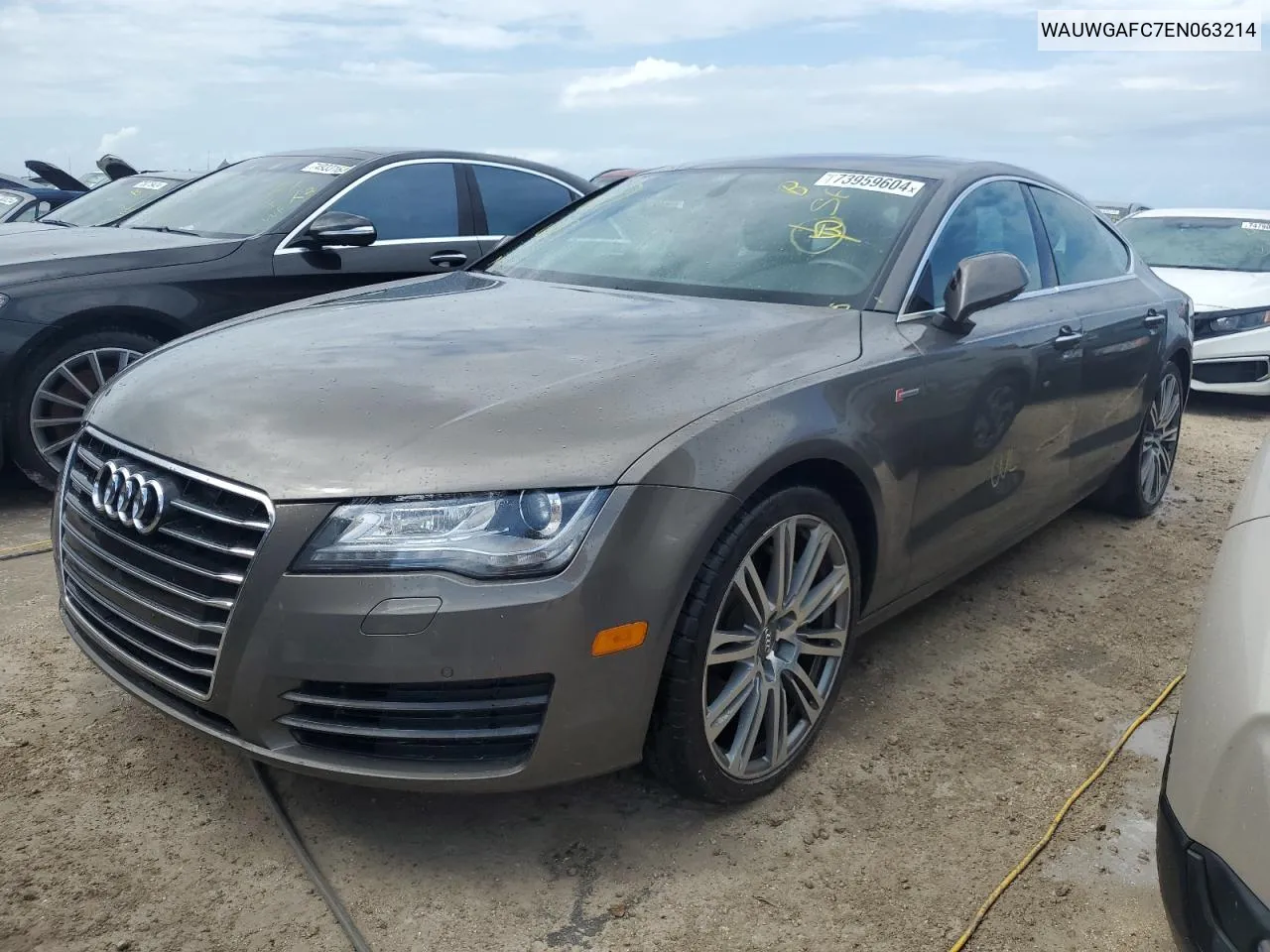 2014 Audi A7 Premium Plus VIN: WAUWGAFC7EN063214 Lot: 73959604