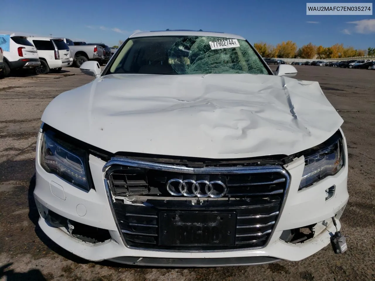 2014 Audi A7 Prestige VIN: WAU2MAFC7EN035274 Lot: 77902744