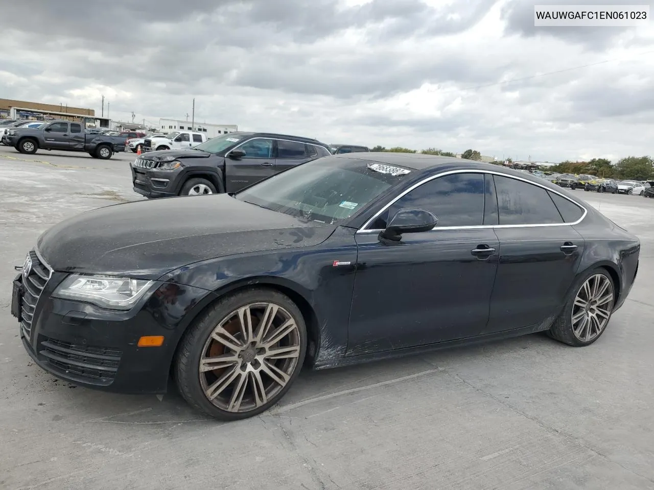 2014 Audi A7 Premium Plus VIN: WAUWGAFC1EN061023 Lot: 78683864