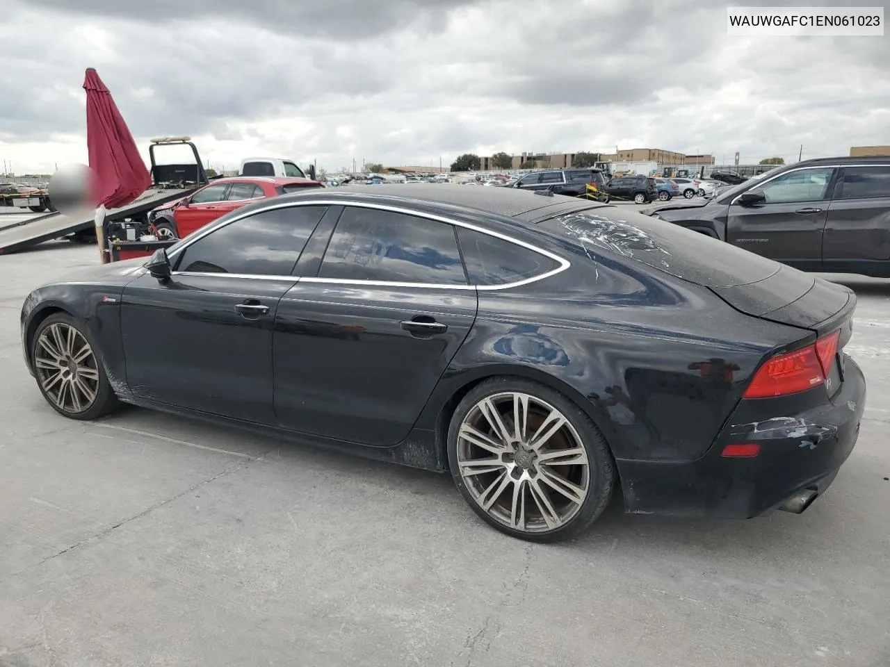 2014 Audi A7 Premium Plus VIN: WAUWGAFC1EN061023 Lot: 78683864