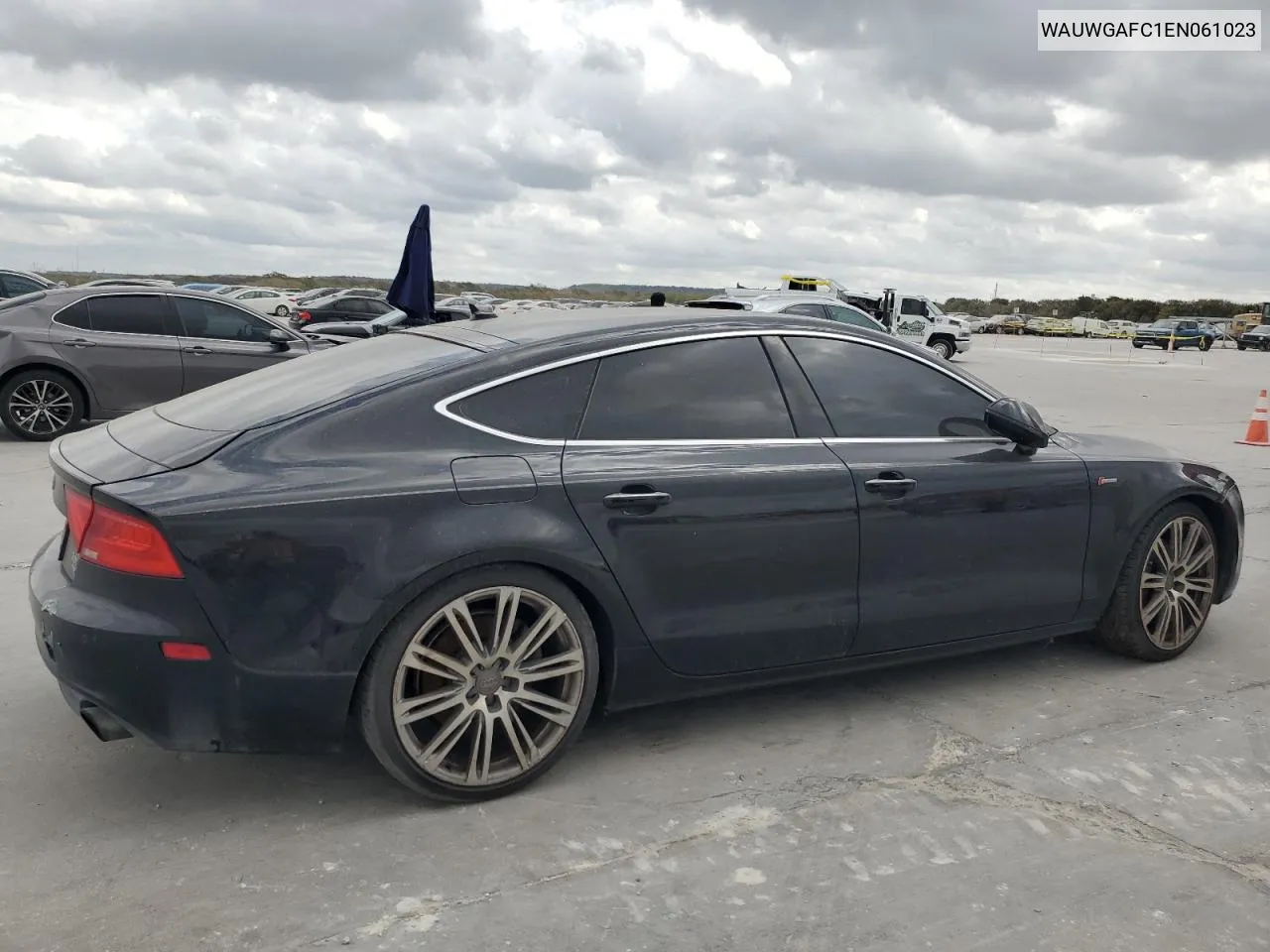 2014 Audi A7 Premium Plus VIN: WAUWGAFC1EN061023 Lot: 78683864