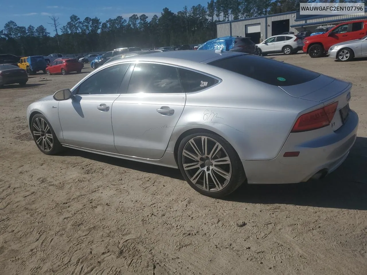 2014 Audi A7 Premium Plus VIN: WAUWGAFC2EN107796 Lot: 80199934