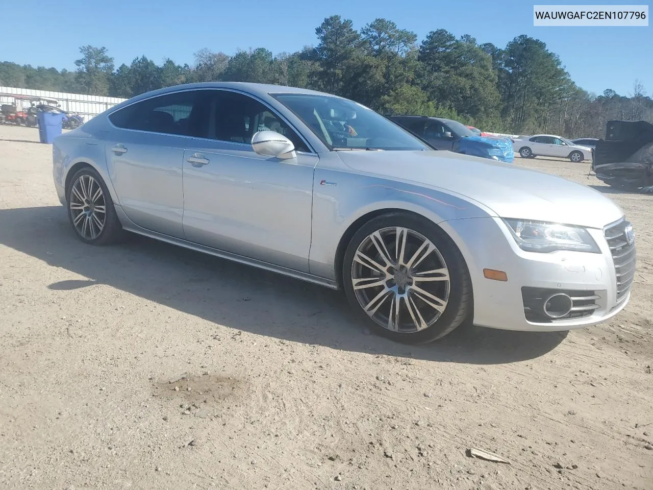 2014 Audi A7 Premium Plus VIN: WAUWGAFC2EN107796 Lot: 80199934