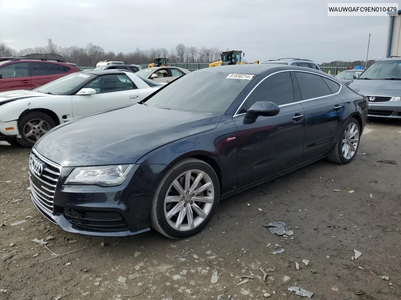 2014 Audi A7 Premium Plus VIN: WAUWGAFC9EN010479 Lot: 81830214