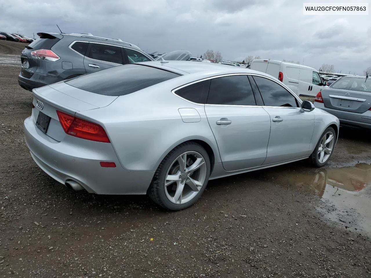 2015 Audi A7 Premium VIN: WAU2GCFC9FN057863 Lot: 52652374