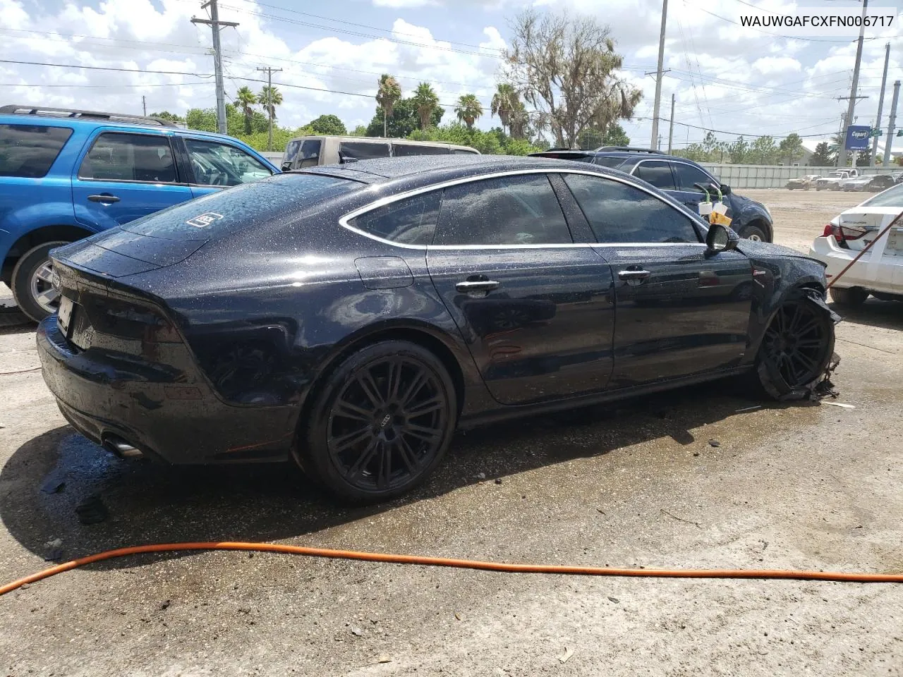 2015 Audi A7 Premium Plus VIN: WAUWGAFCXFN006717 Lot: 59400784