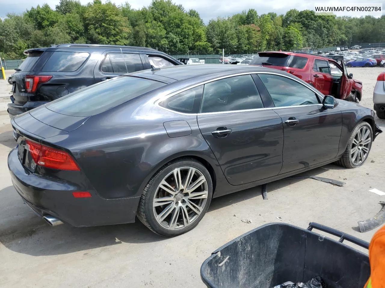 2015 Audi A7 Premium Plus VIN: WAUWMAFC4FN002784 Lot: 69375644