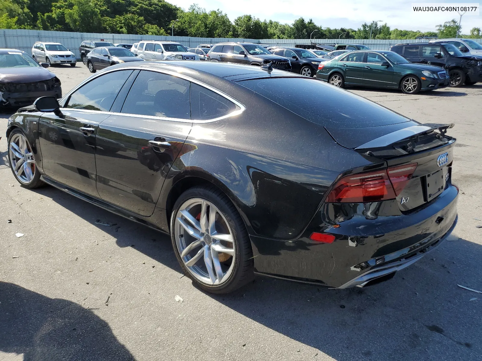 2016 Audi A7 Quattro Progressiv/Technik S Line VIN: WAU3GAFC4GN108177 Lot: 59881404