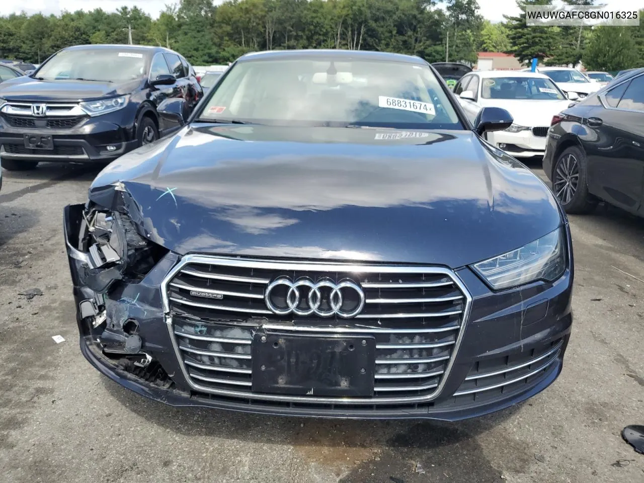 WAUWGAFC8GN016325 2016 Audi A7 Premium Plus