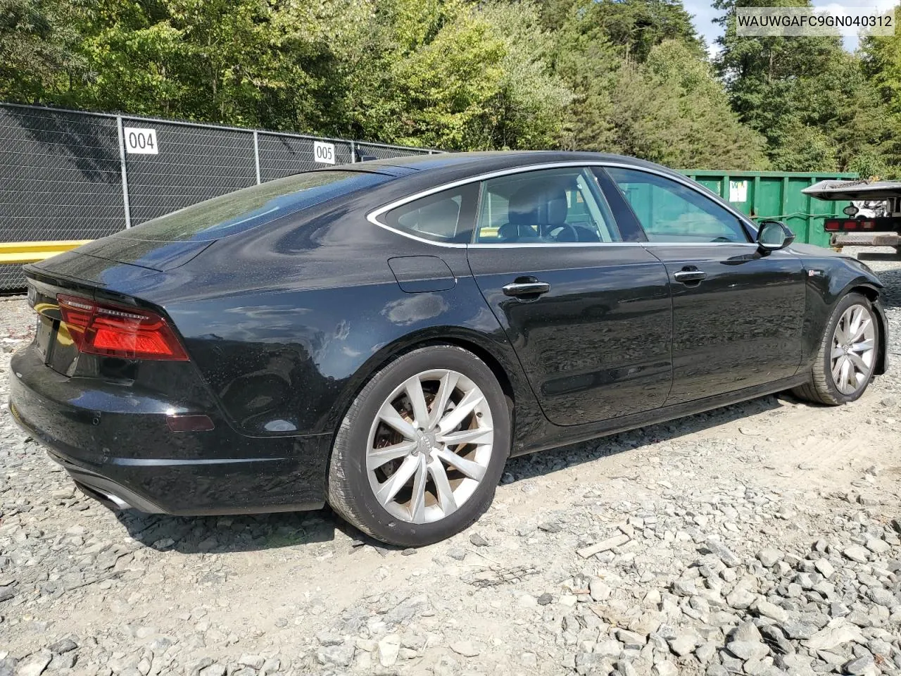 WAUWGAFC9GN040312 2016 Audi A7 Premium Plus