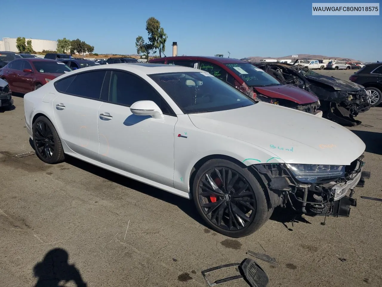 2016 Audi A7 Premium Plus VIN: WAUWGAFC8GN018575 Lot: 71425634