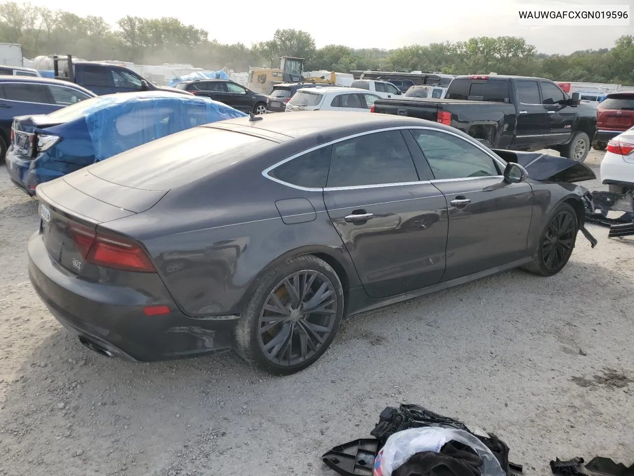 2016 Audi A7 Premium Plus VIN: WAUWGAFCXGN019596 Lot: 71470324