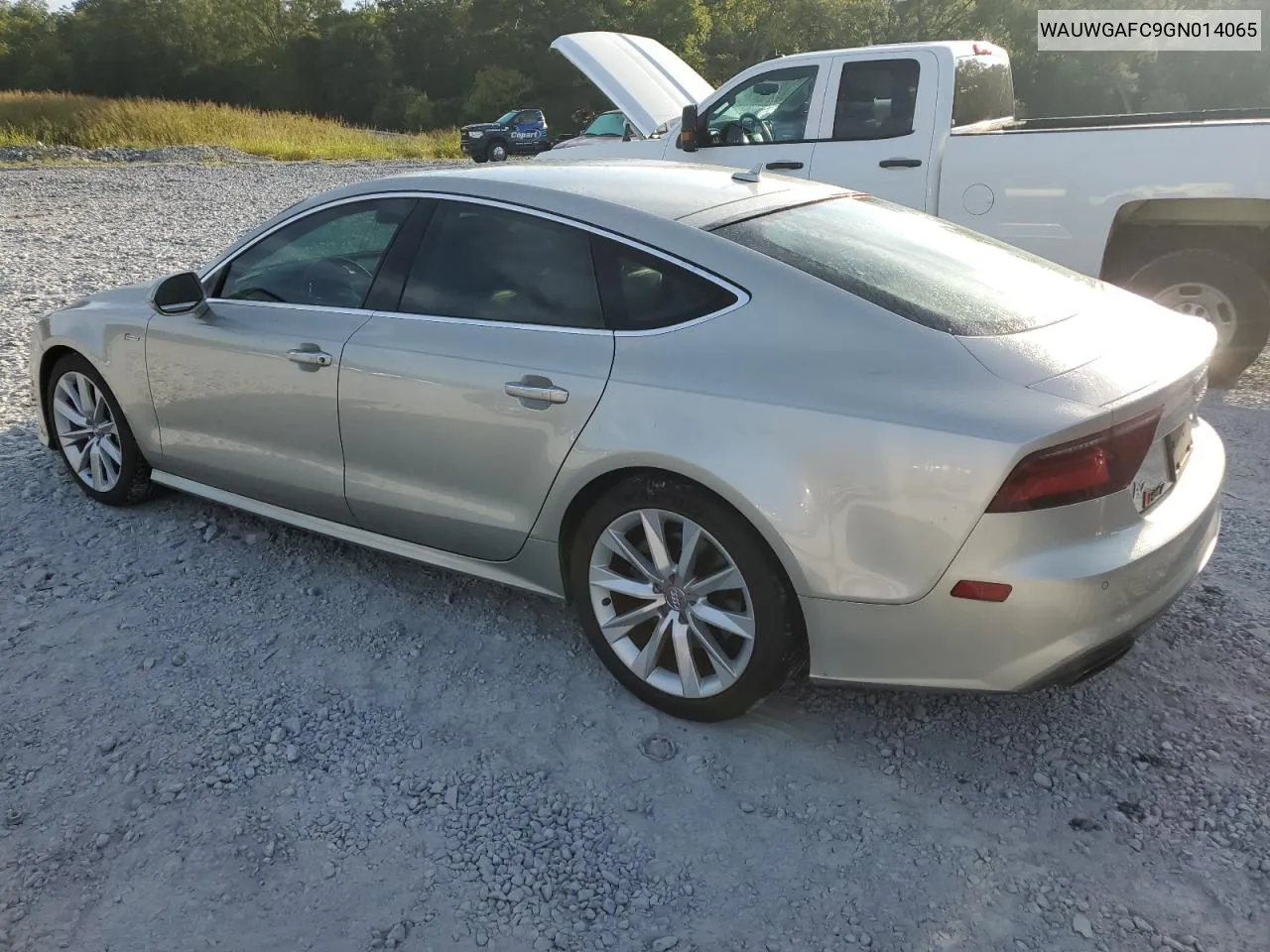 WAUWGAFC9GN014065 2016 Audi A7 Premium Plus