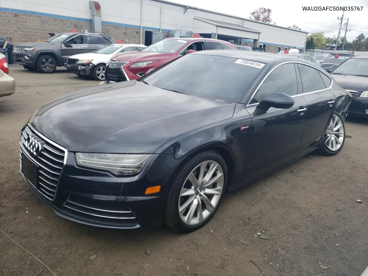 WAU2GAFC5GN035767 2016 Audi A7 Prestige