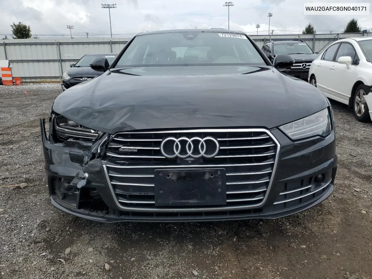 2016 Audi A7 Prestige VIN: WAU2GAFC8GN040171 Lot: 72129074