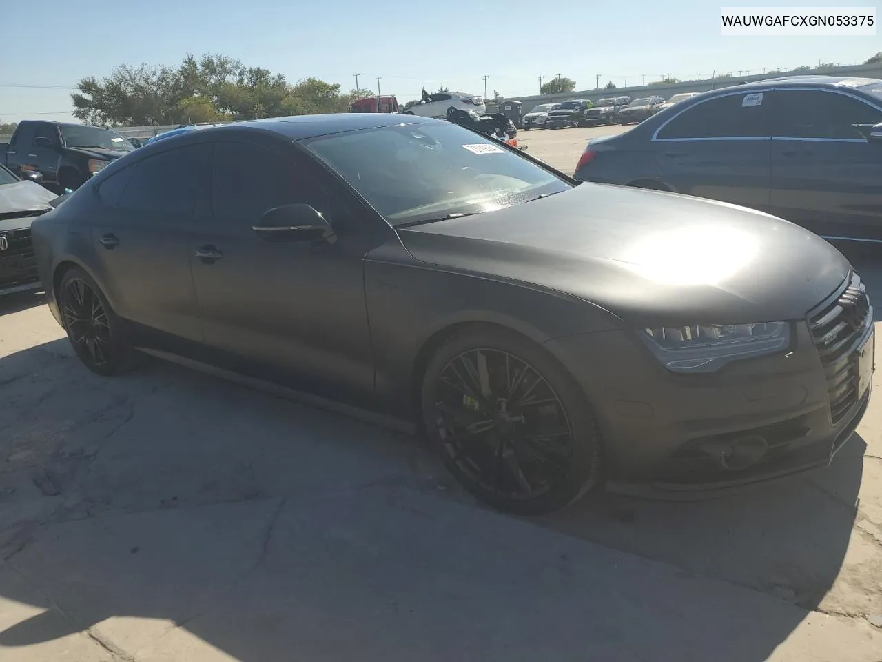 2016 Audi A7 Premium Plus VIN: WAUWGAFCXGN053375 Lot: 73749554