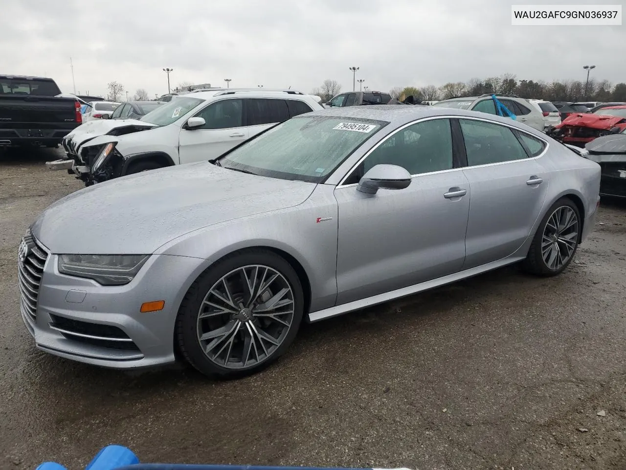 2016 Audi A7 Prestige VIN: WAU2GAFC9GN036937 Lot: 79495104