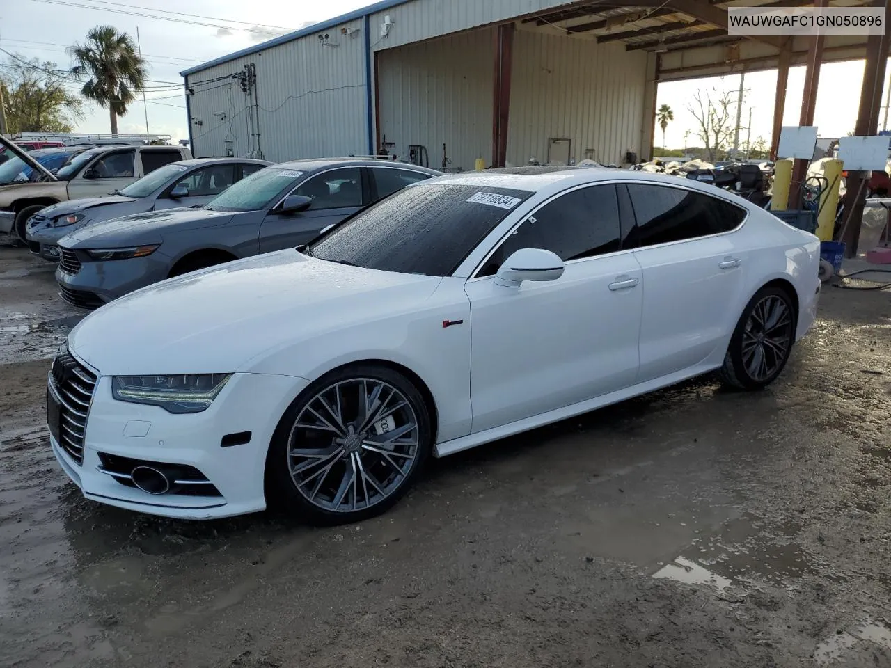 2016 Audi A7 Premium Plus VIN: WAUWGAFC1GN050896 Lot: 79716634