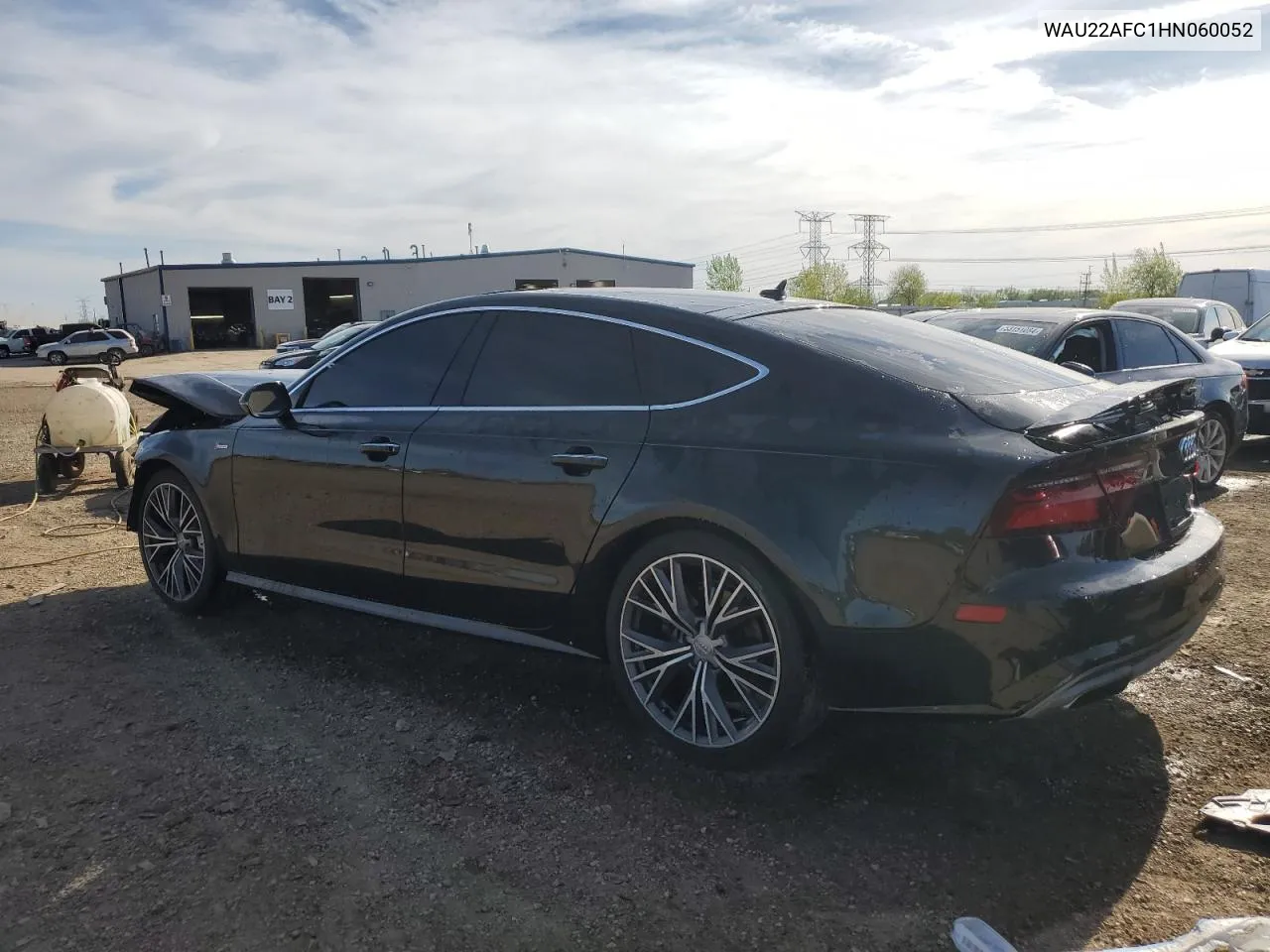 WAU22AFC1HN060052 2017 Audi A7 Prestige