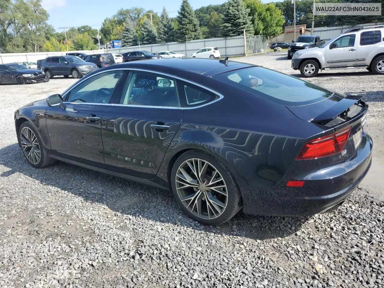 WAU22AFC3HN043625 2017 Audi A7 Prestige