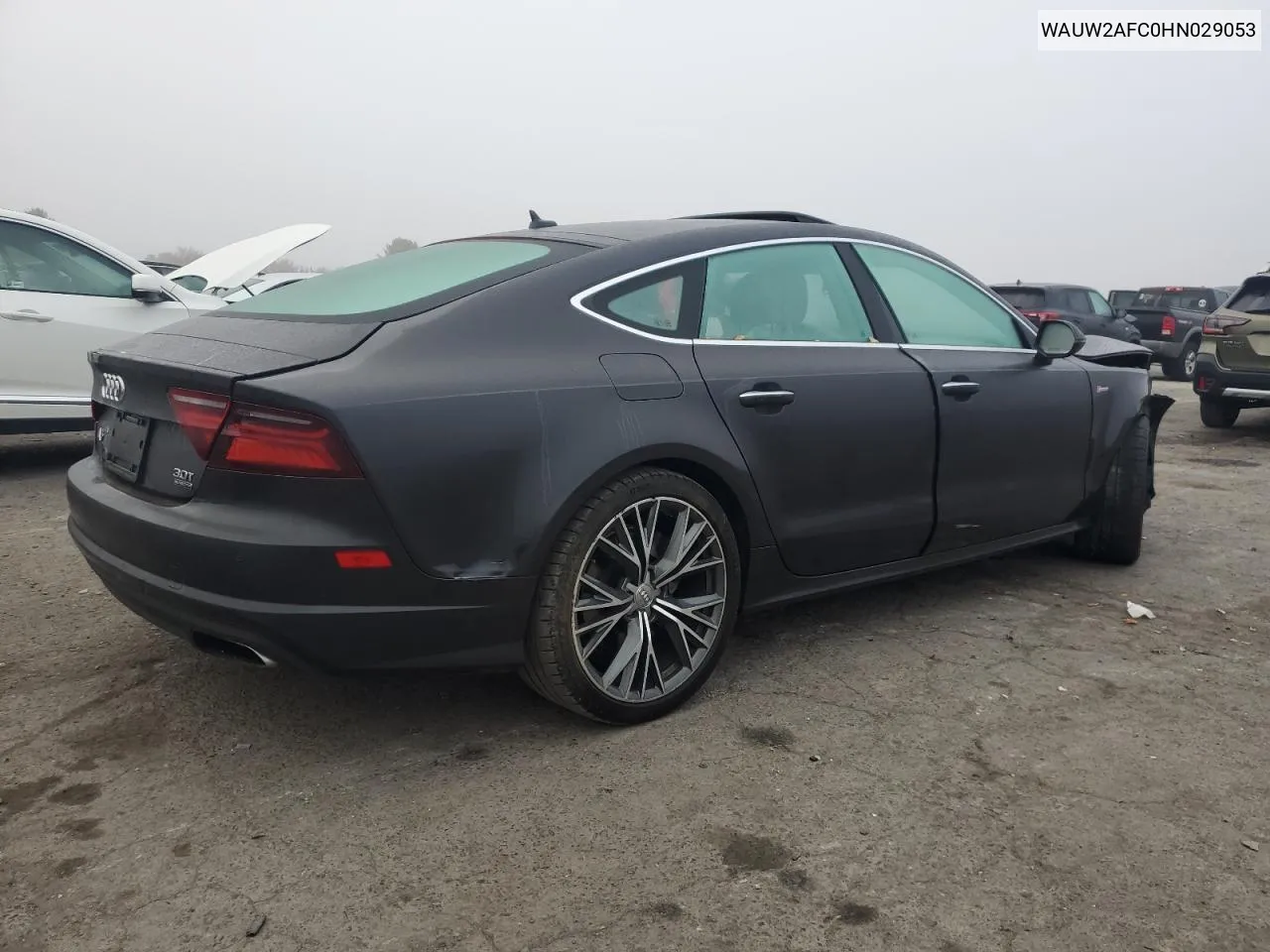 2017 Audi A7 Premium Plus VIN: WAUW2AFC0HN029053 Lot: 79358504