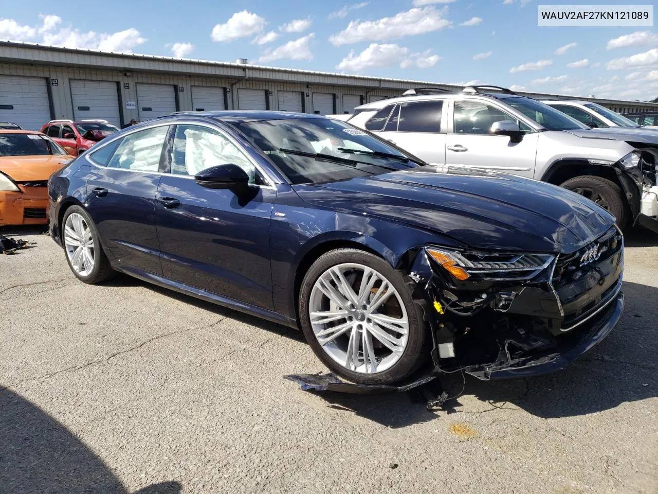 2019 Audi A7 Prestige S-Line VIN: WAUV2AF27KN121089 Lot: 57636514