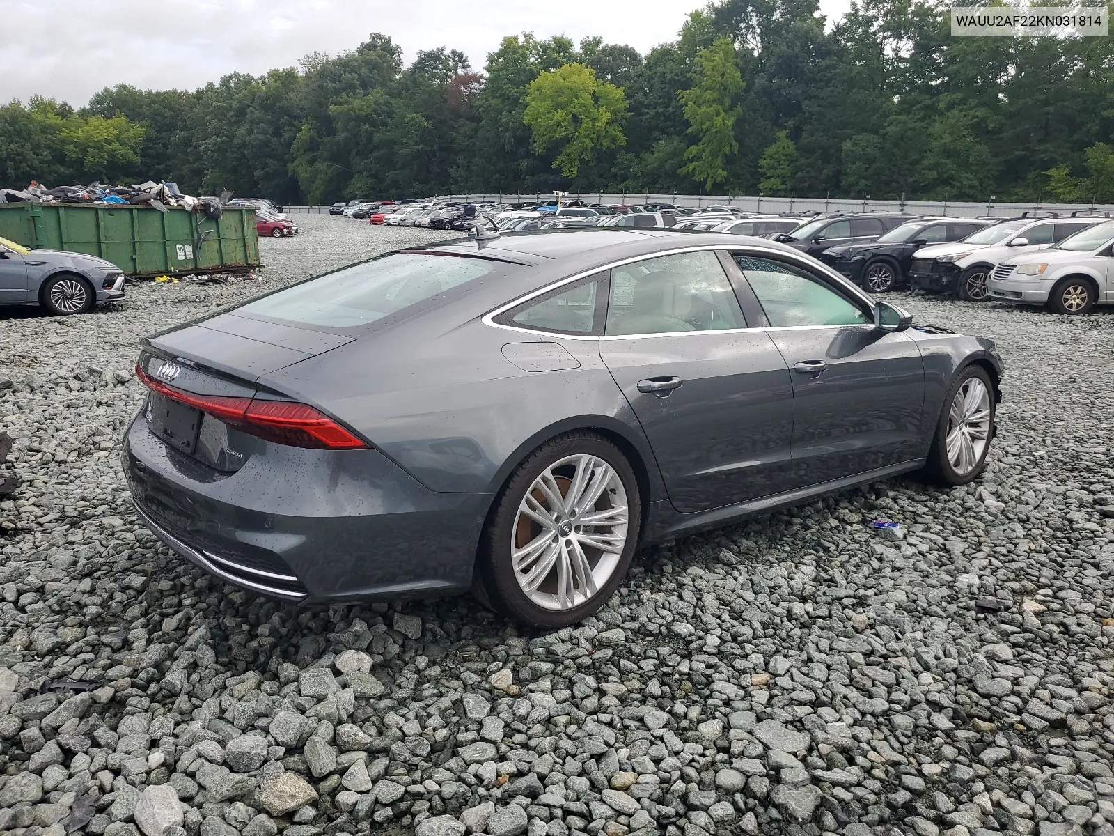 2019 Audi A7 Premium Plus S-Line VIN: WAUU2AF22KN031814 Lot: 66611834