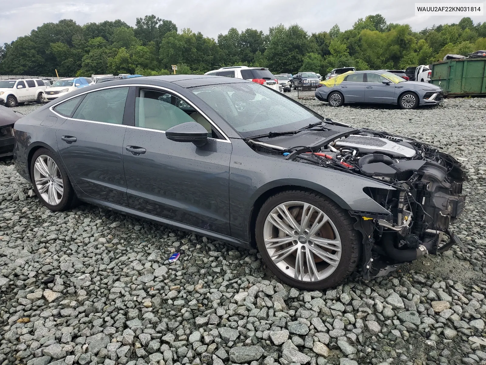 2019 Audi A7 Premium Plus S-Line VIN: WAUU2AF22KN031814 Lot: 66611834