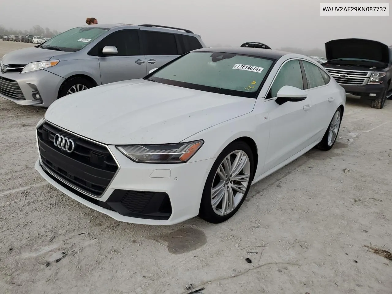 2019 Audi A7 Prestige S-Line VIN: WAUV2AF29KN087737 Lot: 77814674