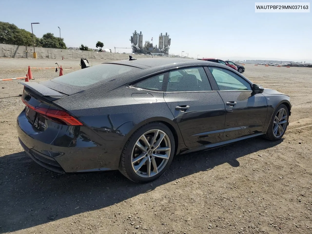 WAUTPBF29MN037163 2021 Audi A7 E Premium Plus