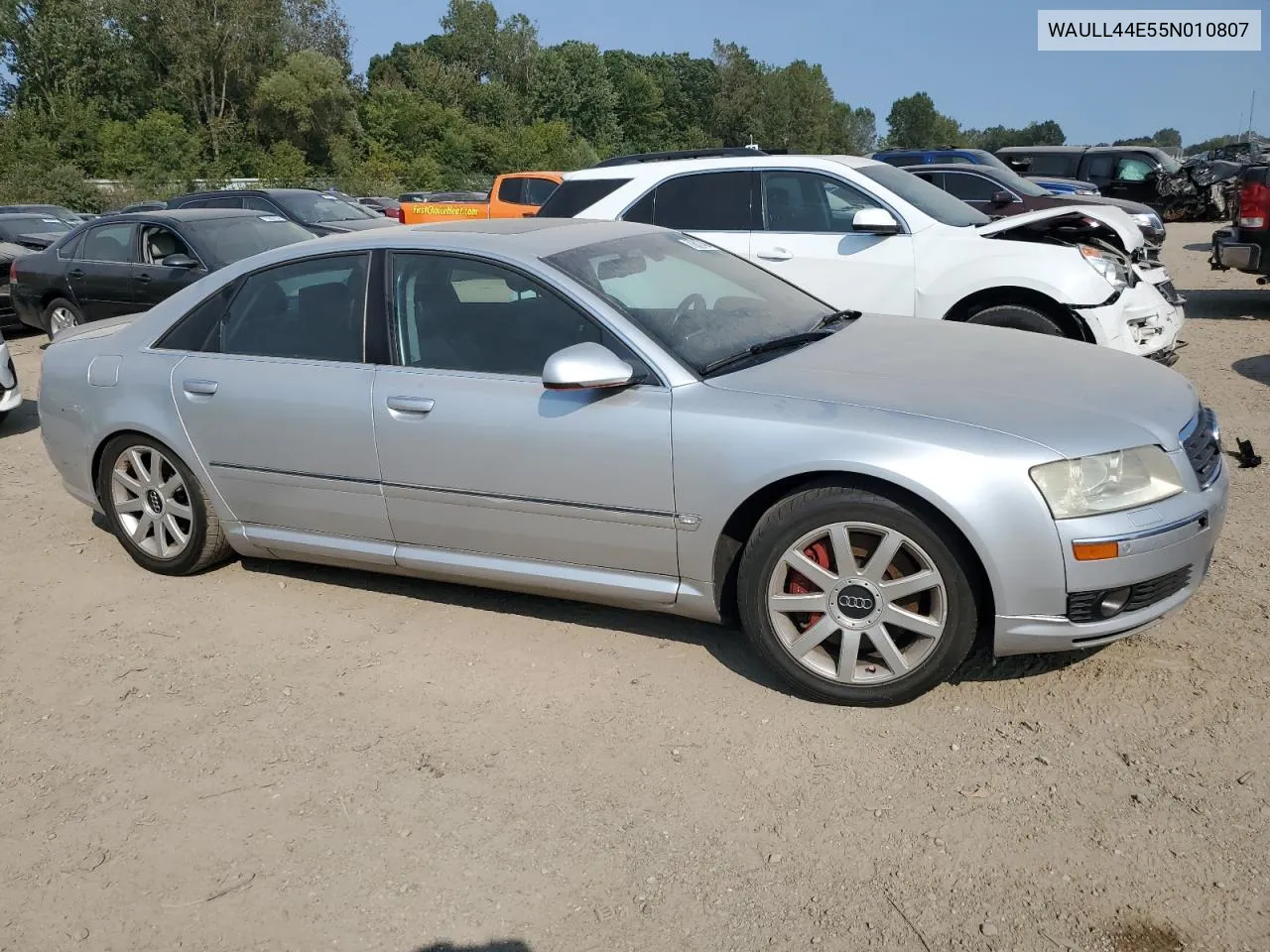 2005 Audi A8 4.2 Quattro VIN: WAULL44E55N010807 Lot: 70617494