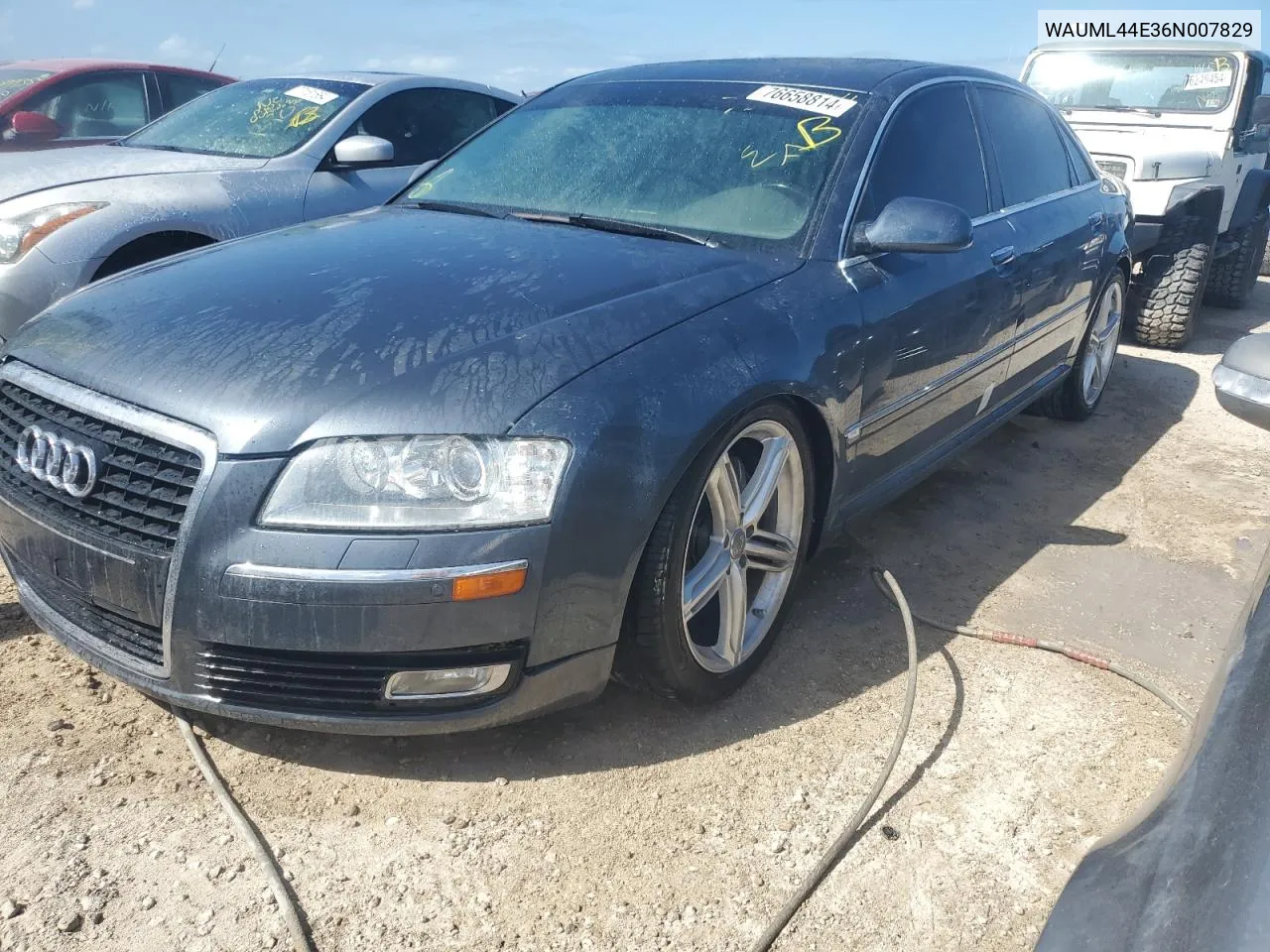 2006 Audi A8 L Quattro VIN: WAUML44E36N007829 Lot: 76658814