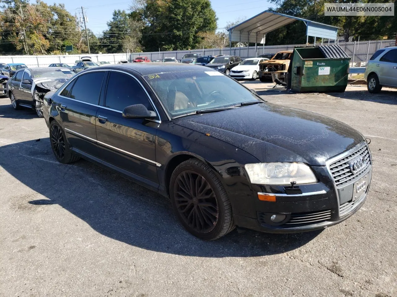 2006 Audi A8 L Quattro VIN: WAUML44E06N005004 Lot: 77558044