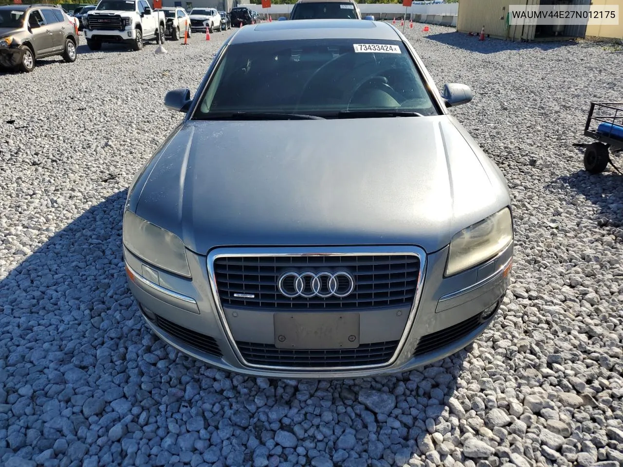 WAUMV44E27N012175 2007 Audi A8 L Quattro