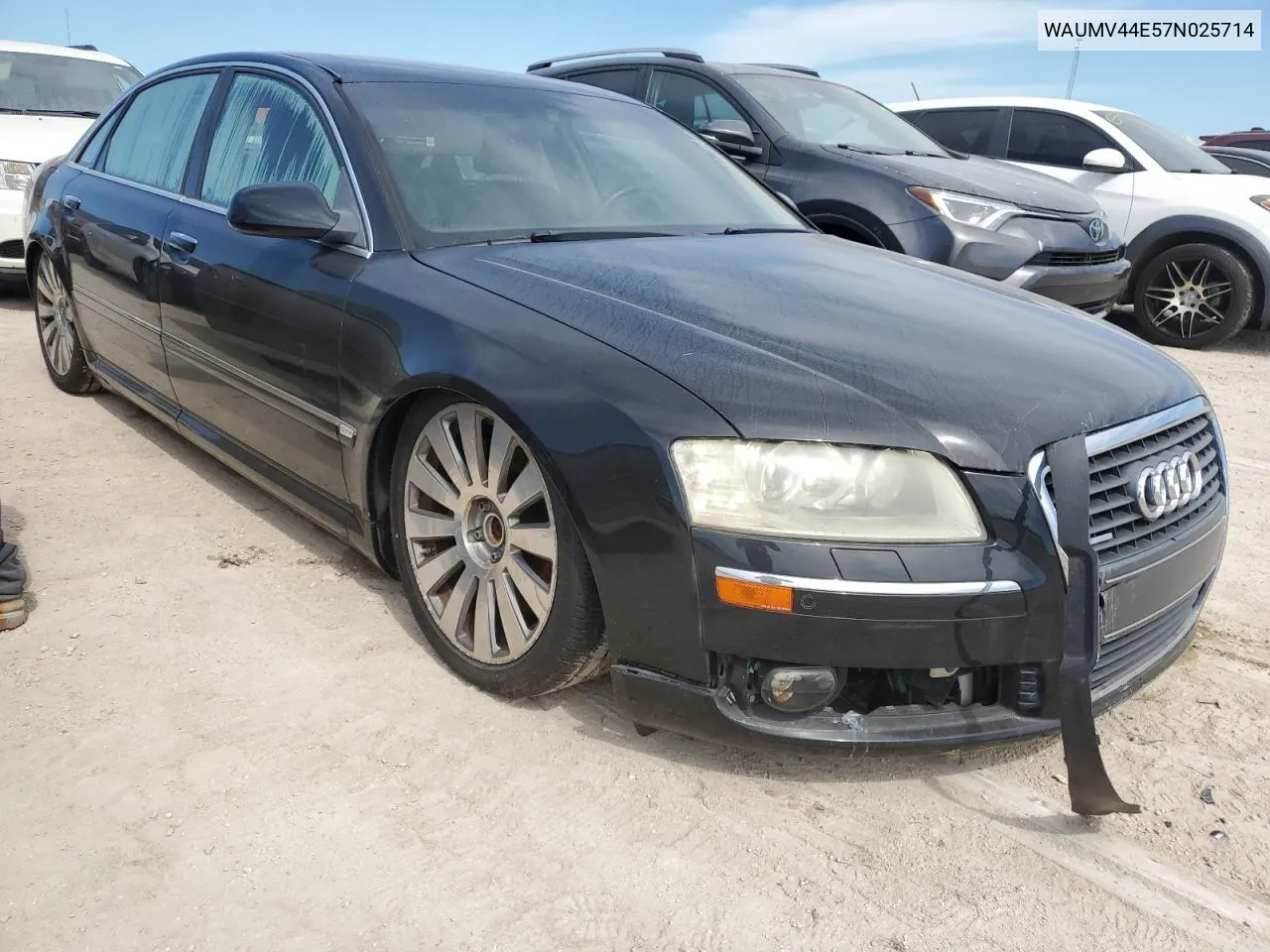 2007 Audi A8 L Quattro VIN: WAUMV44E57N025714 Lot: 75834674