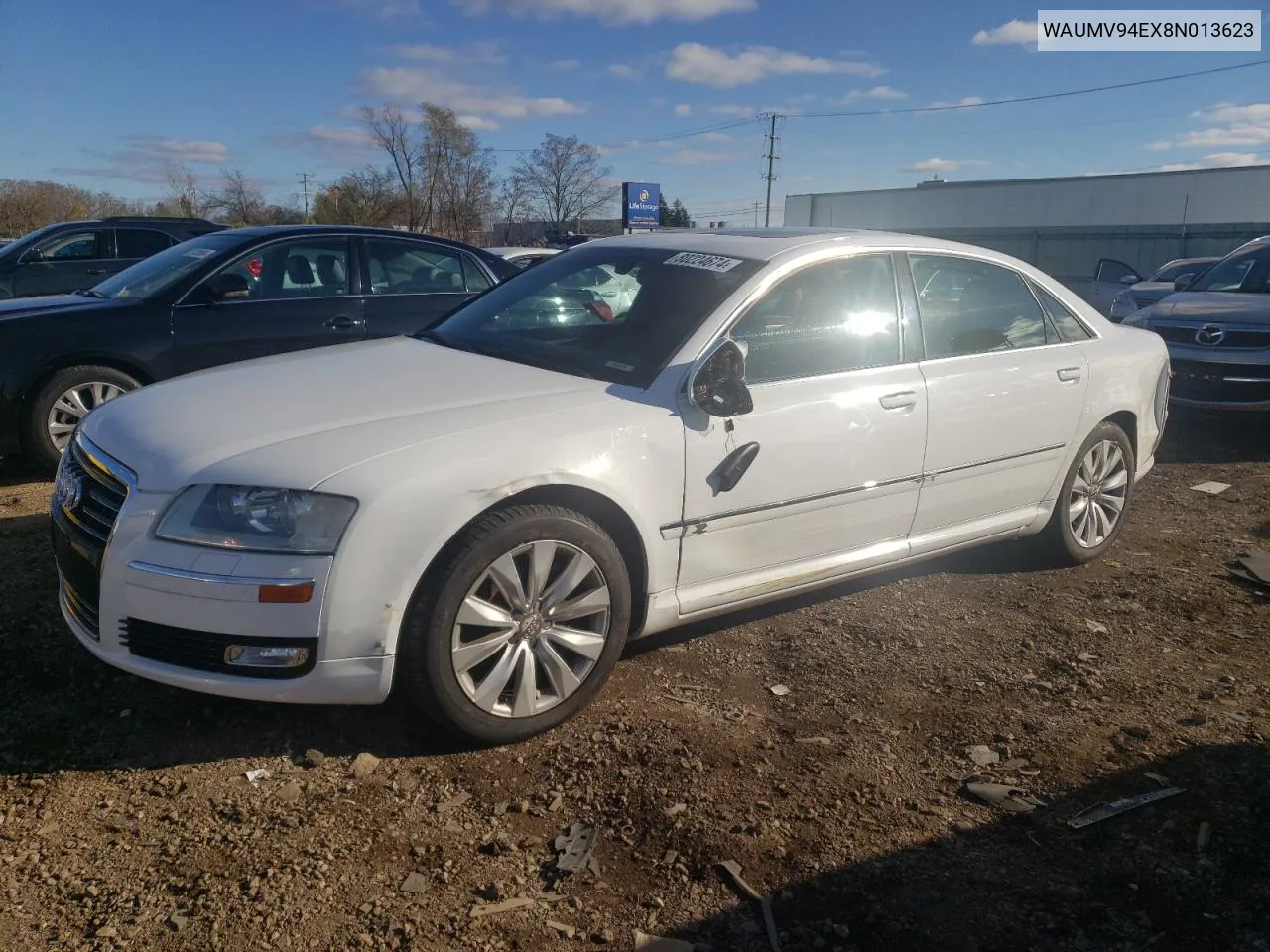 2008 Audi A8 L Quattro VIN: WAUMV94EX8N013623 Lot: 80224674