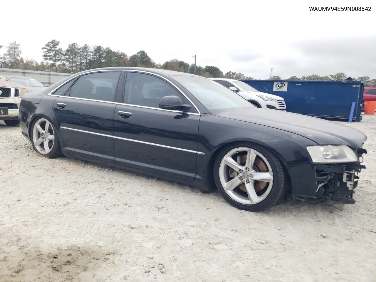 2009 Audi A8 L Quattro VIN: WAUMV94E59N008542 Lot: 79510954