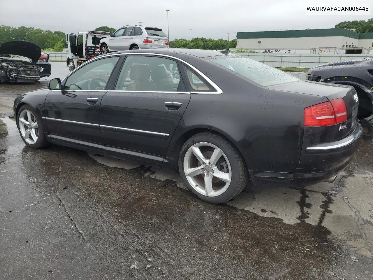 2010 Audi A8 Quattro VIN: WAURVAFA0AN006445 Lot: 56766404